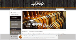 Desktop Screenshot of miacorde.com